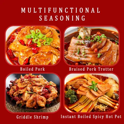 Tianchu Factory Wholesale 320g Halal Hot Pot Sichuan Chongqing Spicy Soup Base