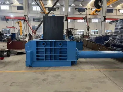 Gaode Scrap Metal Hydraulic Horizontal Press Baling Machine