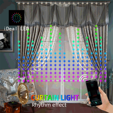 DC5V Garland Fairy Light Kit - 1m ถึง 4m LED Curtain Lights พร้อม 400 LEDS