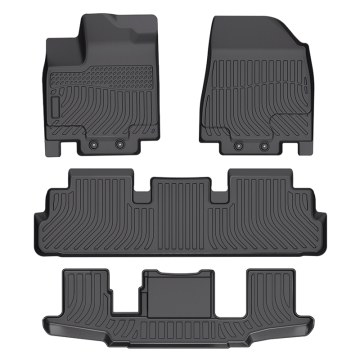 Luxury Non-slip Car Mats for Nissan Pathfinder 7-P 2022-2024