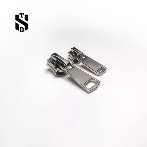 Groothandel-custom Logo metaal Zipper trekkop ritssluiting schuifregelaar