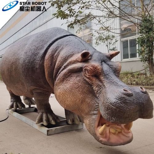 Hippopotamus Aniamtronic Hewan Jungle Dijual