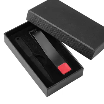 2024 Stainless Steel Manicure Kit: 2-Piece Nail Clipper Set with Nail File - Perfect Personal Care Tools