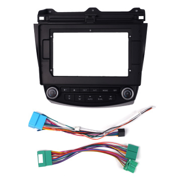 Car GPS Navigation Stereo For Honda Accord 2003-2007 Radio Fascias Panel Frame Fit 2 Din 10 Inch In Dash Headunit Screen Stereo