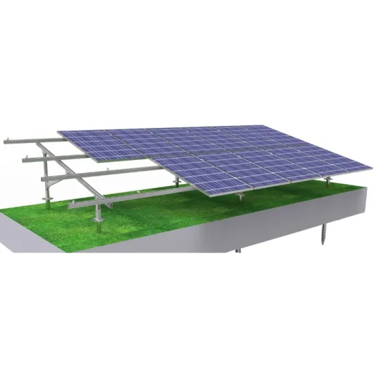 RINENG RN-3A Carbon Steel Ground Mounting System for Solar Panels