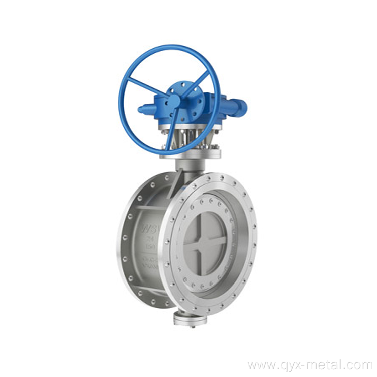 Titanium Alloy Driven Butterfly Valve For Ventilation Pipe