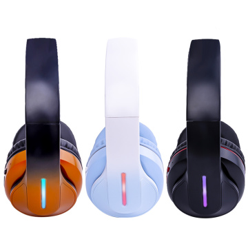 Trendy Bluetooth V5.3 über Ohr-Freisprech-RGB-Headset