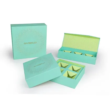 Luxury Mini Candy Valentine Paper Chocolate Bonbon Truffles Gift Box