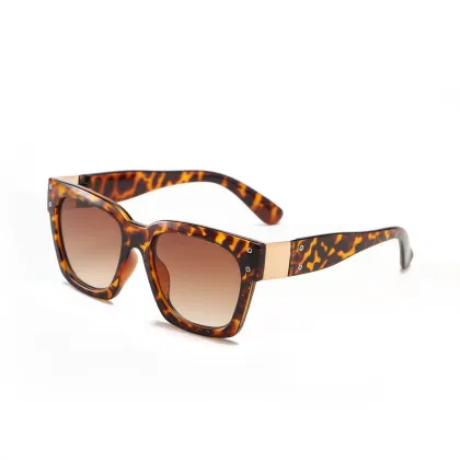 Vintage Designer Luxury Square UV400 Sun Glasses