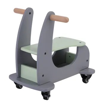 Newest Wooden Toddler Balance Walker Ride-On Toy Cars with 4 Wheels