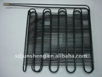 Wire-on-tube condenser wire condenser refrigerator