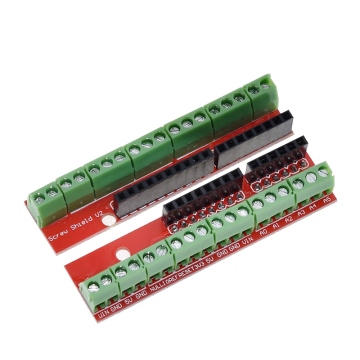 TZT Screw Shield V2: Arduino Expansion Board with Double Support
