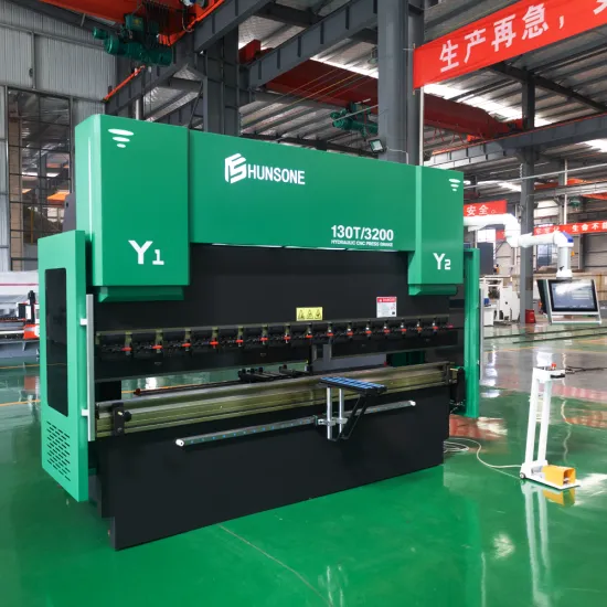 HUNSONE 2024 Press Brake with DA53TX System 130T 3200 for CNC Sheet Metal Bending