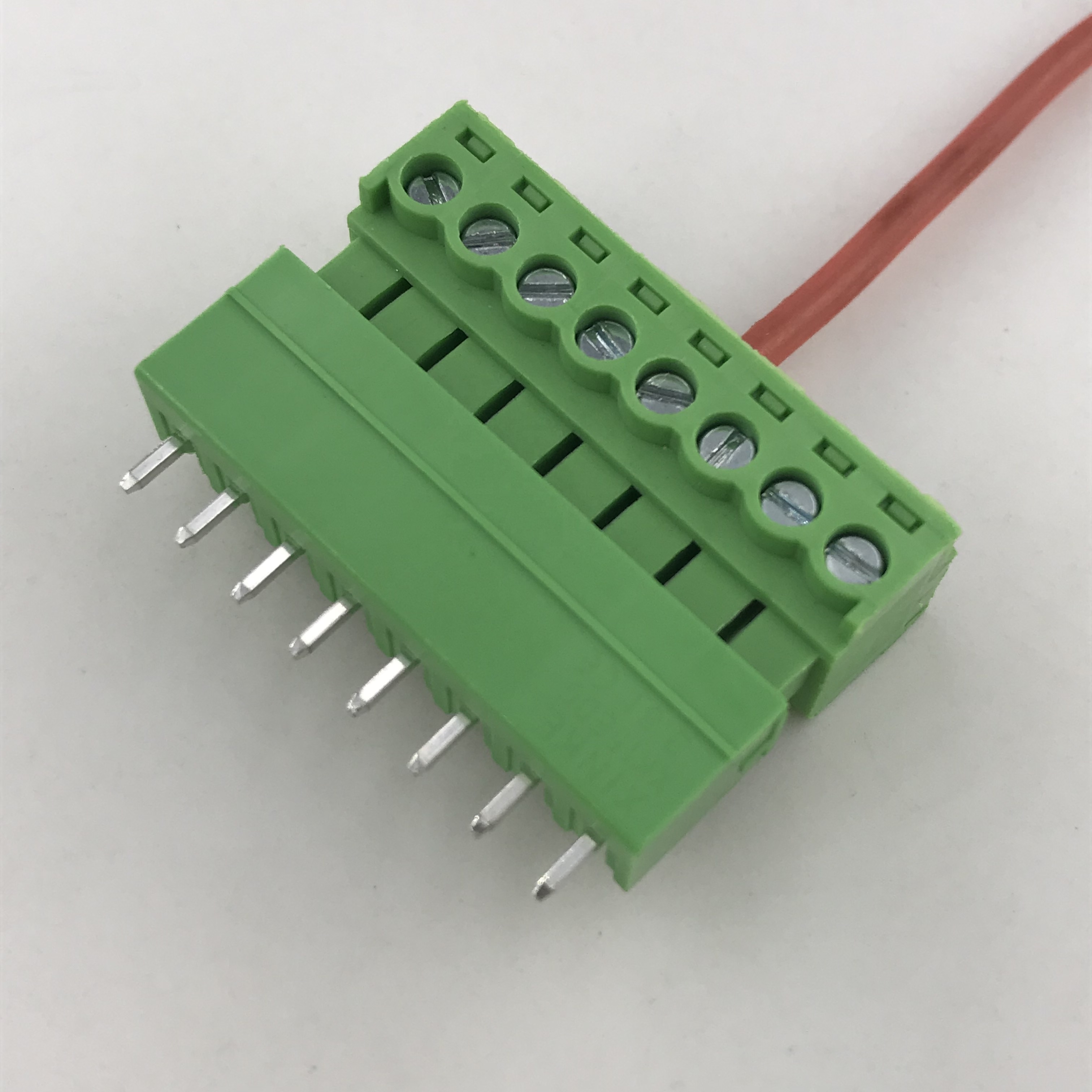 3.5mm ملعب PCB التثبيت 8 طريق كتلة محطة