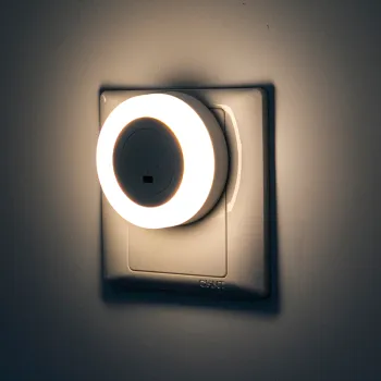 Fancy Mini Decorative Baby Bedding Toys Night Light - Plug-in LED Ball Night Lamp
