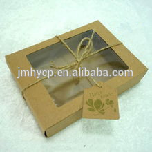 2015 popular top sale high quality Custom Design Handle Paper mini cupcake Box