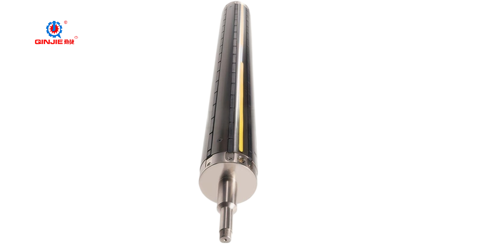 Eixo pneumático de haste passante de alumínio de 6 polegadas