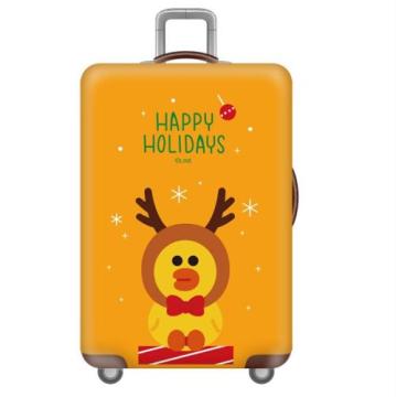 1PC 18"-32'' Cute Brown Elastic Travel Luggage Cover Suitcase Protective BearCase Protector