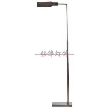 1282 1 light WPT Design Face Arm Brass Floor Lamp