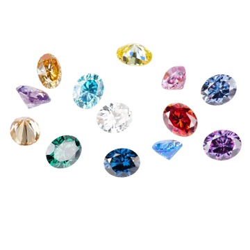 Wholesale Multiple Colors Oval Cut Moissanite Stones 1-3ct for Jewelry Making