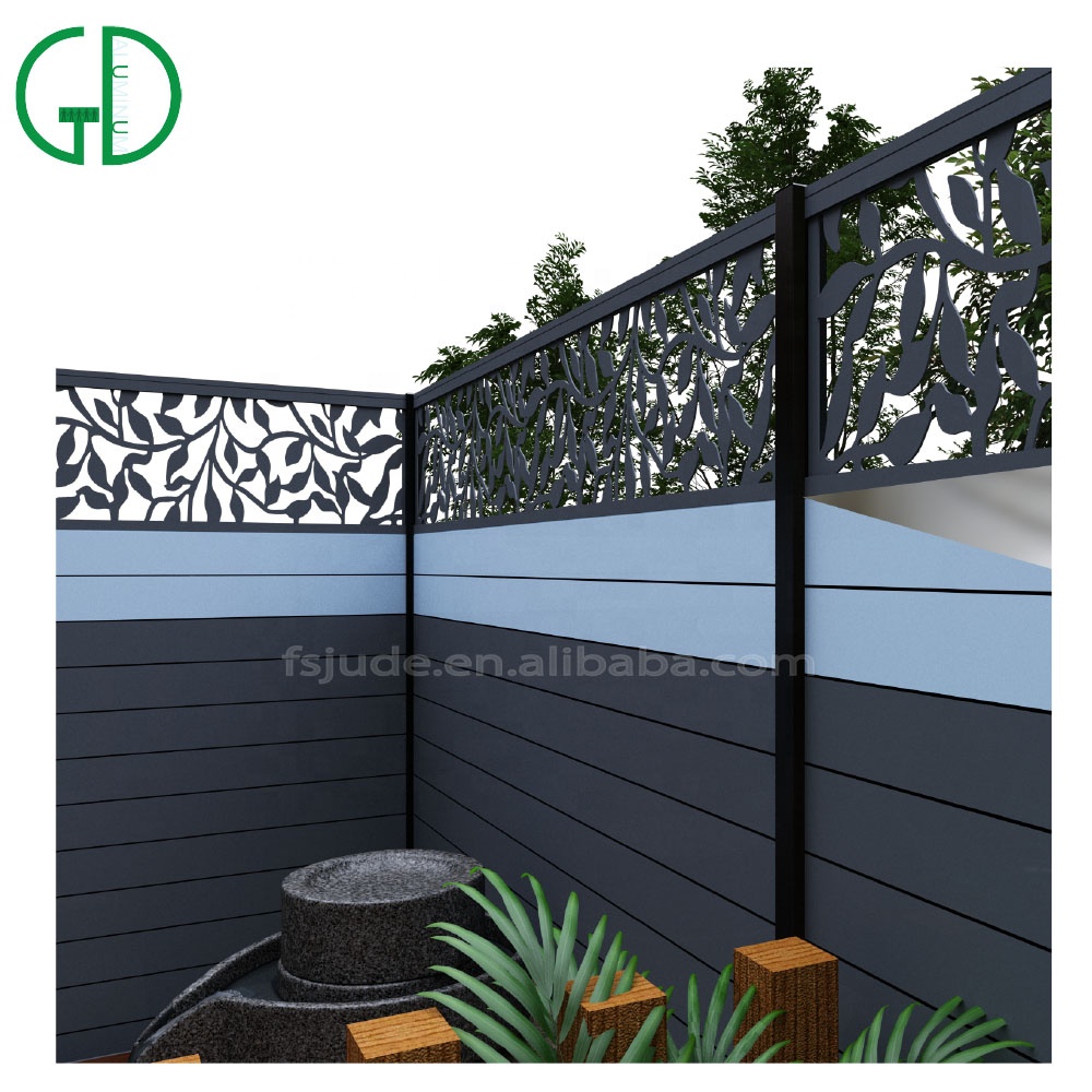 Gd Aluminium Powder Coated Garden Aluminum Privacy Fences For Grateing Yard Fence4