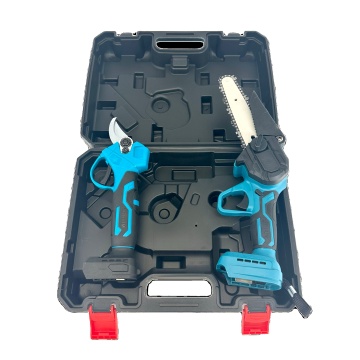 Power Tool Bundle: BOLIU Cordless Hand-Held Glue Shears & Mini Chain Saw Combination