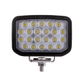 18W Construction Machinery Rectangular Work Lamp