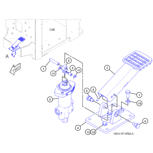 AD22 Brake Valve Assembly 5005844/500-5844