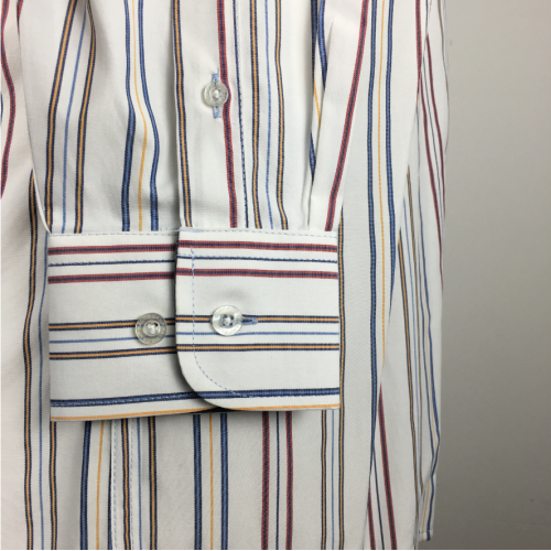 Striped office casual long sleeve Regular Fit shirt