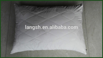 Quilted Polyester Fabric Washable Australian Wool Filling Wool Pillow
