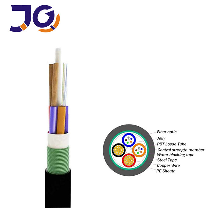 Hybrid Fiber-Copper Cable Optical And Electrical Cable