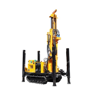 CE Certified 180m Deep Chinese Crawler Type Pneumatic Underground Water Well Drilling Rig for Sale