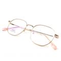 Circular Rose Gold Glass Frames