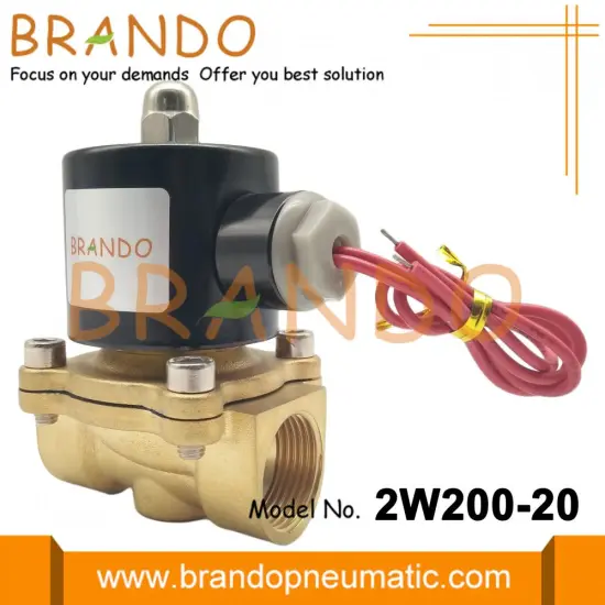 2W200-20 Direct-acting NC Solenoid Valve