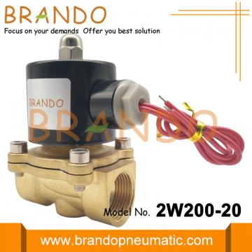 Válvula solenoide NC de acción directa 2W200-20