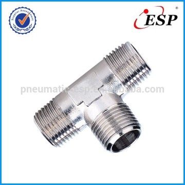 pneumatic pipe fitting male tee type