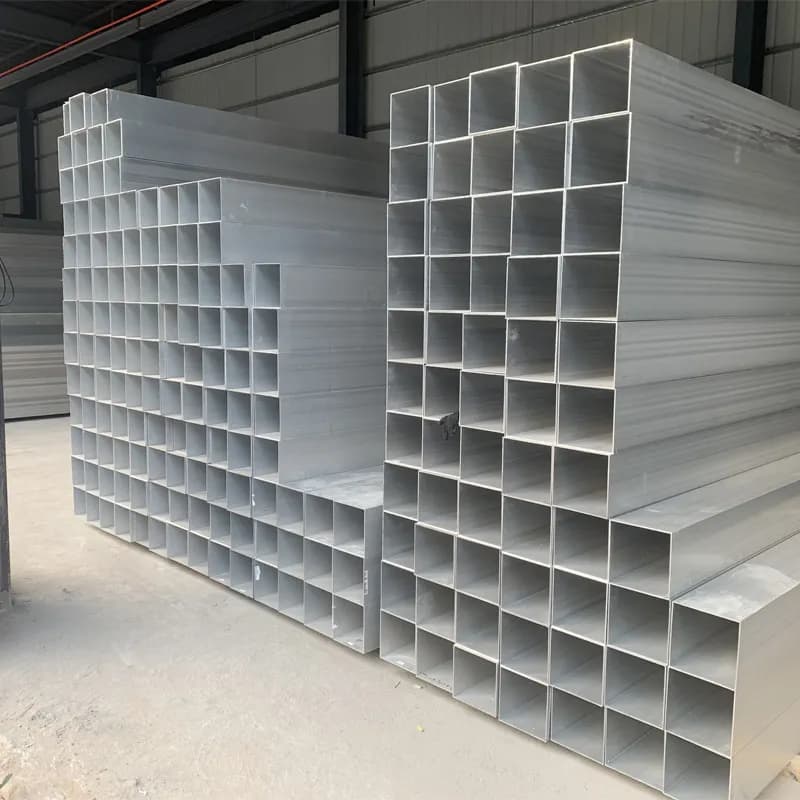aluminium square tube aluminium box section