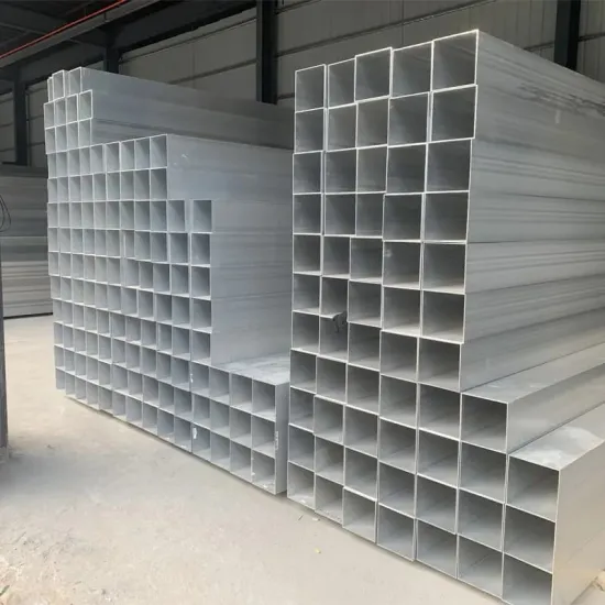 aluminium square tube aluminium box section