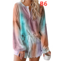 Tie Dye Pajamas Set 2 Piece PJ Sets