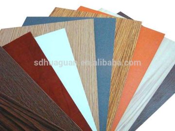 melamine paper PV PU protective layer for plywood furniture or indoor outdoor floor