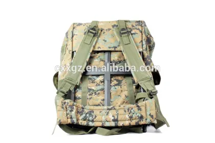 camouflage nylon/polyester military backpack tactical backpack