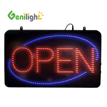 LED Open Neon Sign Hanging Commercial Lighting Interior Decoration