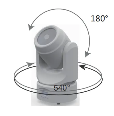 Big Dipper new animation laser stage light 1w laser moving head light LS3000RGB with TF card