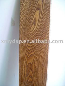 Elm brushed wood floor