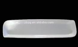 14" 16" Crockery, bread plate, dessert plate, white porcelain plate