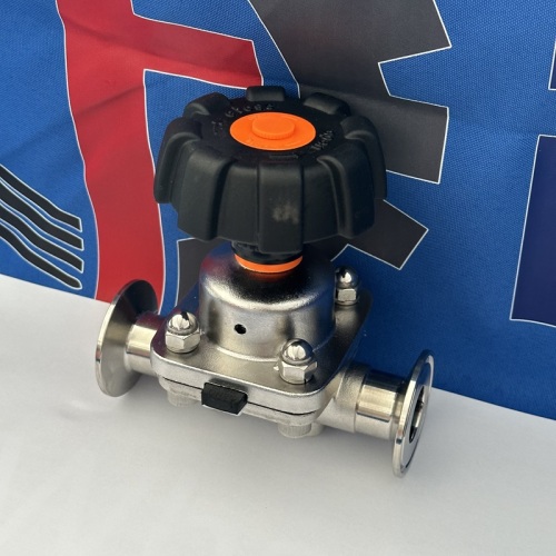 High Quality Manual Clamped Sanitary Diaphragm Valve