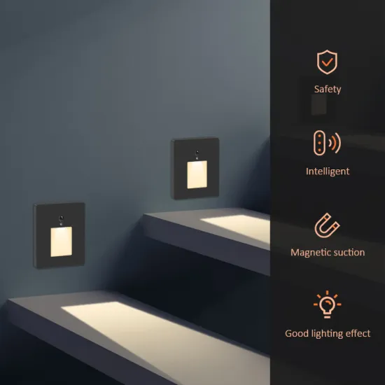 Modern Outdoor LED Floor Lights with Magnetic Sensors and Waterproof Design for Garden and Stairs - 12V Voltage