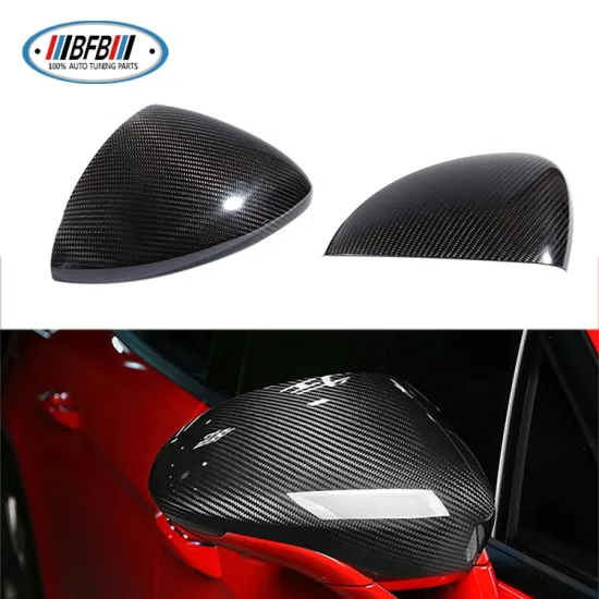 Real Dry Carbon Fiber Side Mirror Cover for Panamera 971 2017-2021