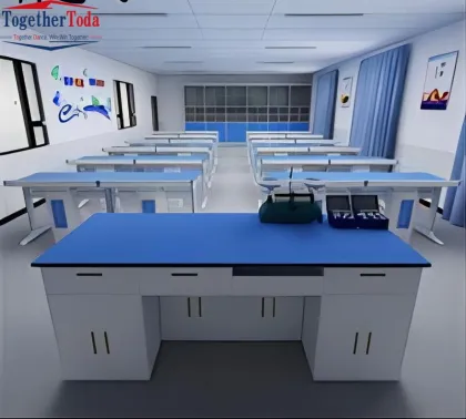 Laboratory junior high school experimental table