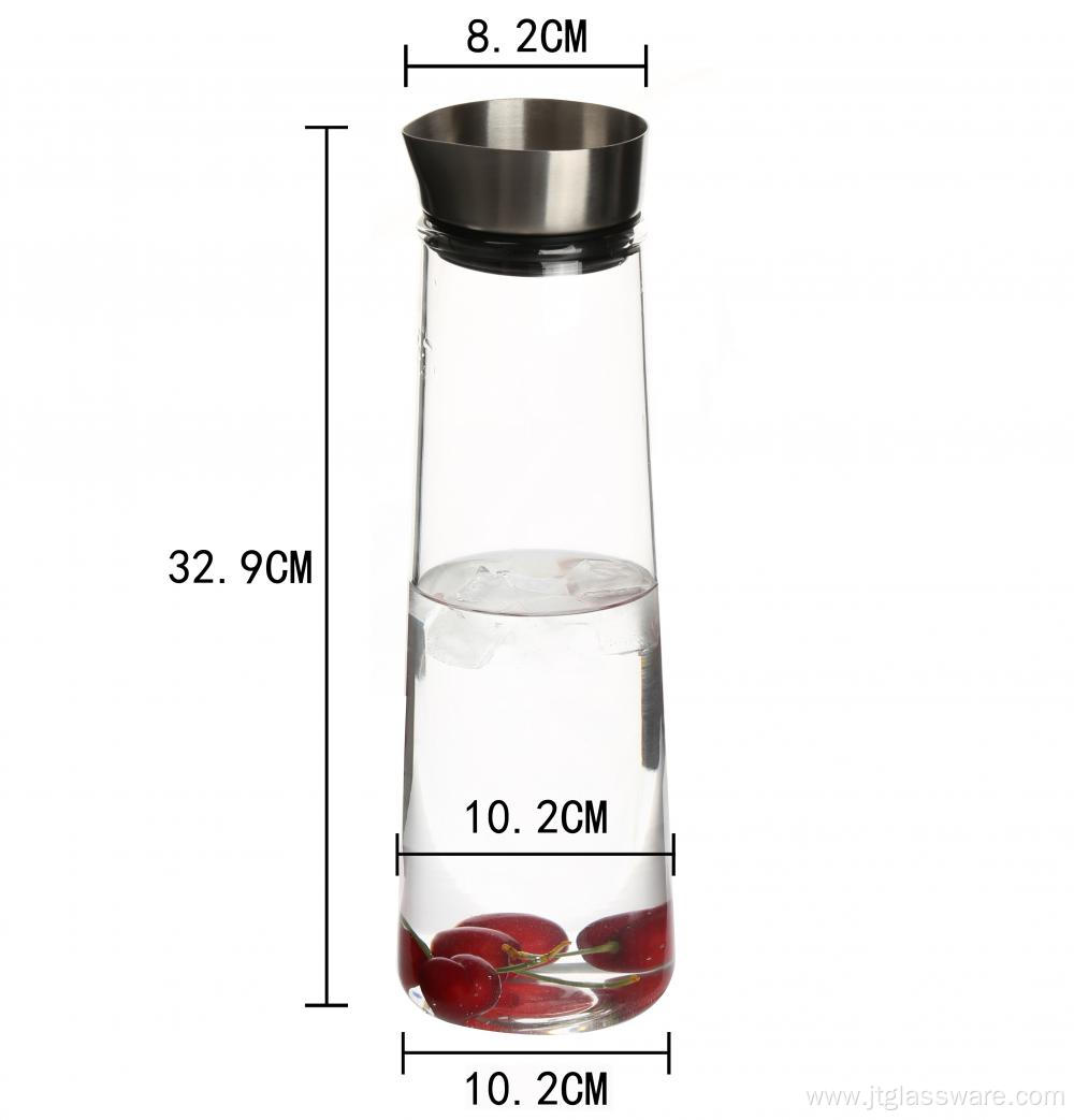 50oz Heat Resistant High Borosilicate Glass Pitcher